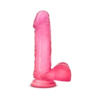 Dildo Realista B Yours Sweet 'n Hard 2 con Bolas Rosa